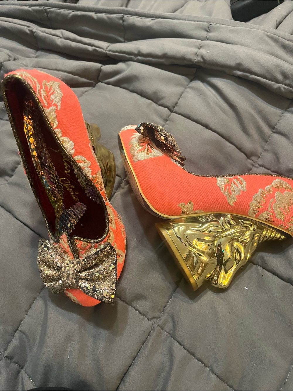 Irregular Choice Coral Trixie UK 37